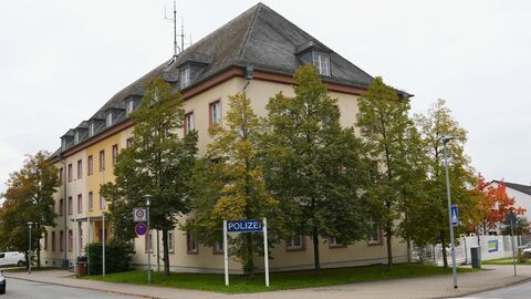 Dienstgebäude der Polizeistation Bensheim