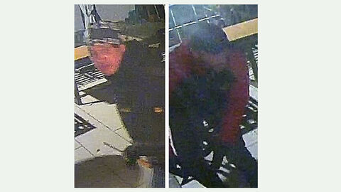 Zwei unbekannte männliche Täter 