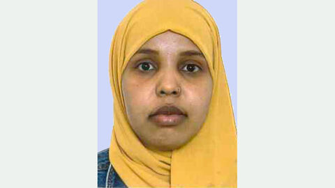 Bild zeigt das Gesicht der Vermissten