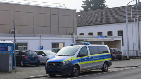 Gebäude der Polizeistation Griesheim