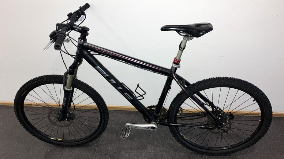 Mountainbike Bulls Copperhead 3, schwarz/rot,