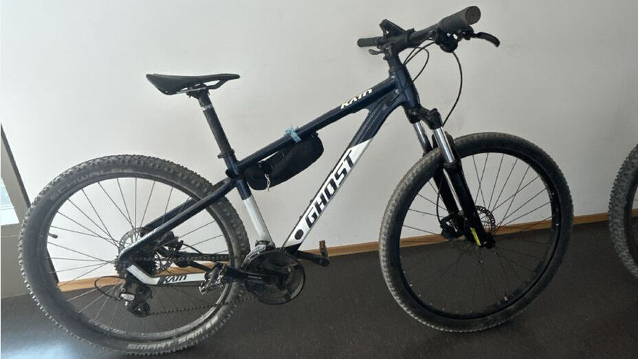 sichergestelltes MTB der Marke Ghost